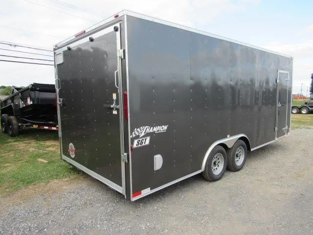 Homesteader 8.5 x 20 Enclosed 7K Car Trailer – 6″ Added Height - Image 3