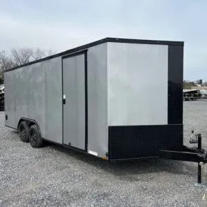Diamond Cargo 8.5 x 20 Enclosed Car Trailer – Black Trim