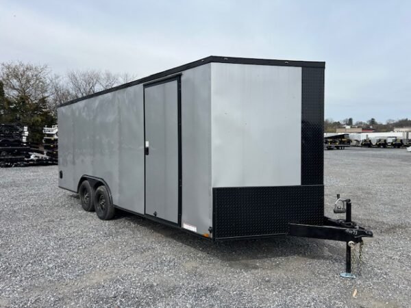 Diamond Cargo 8.5 x 20 Enclosed Car Trailer – Black Trim