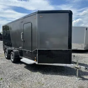 Legend 7 x 16 Aluminum Enclosed Cargo Trailer – Deluxe