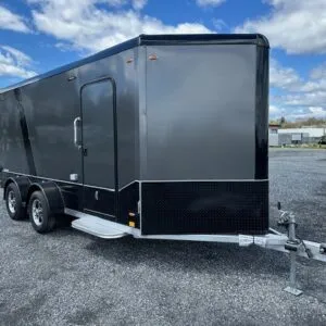 Legend 7 x 16 Aluminum Enclosed Cargo Trailer – Deluxe Series