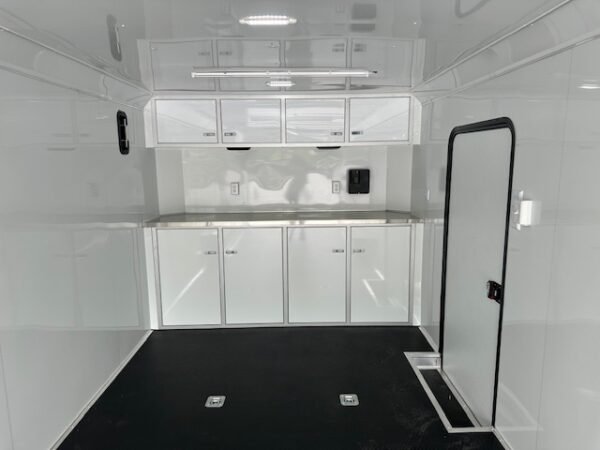 Legend 8.5 x 24 Aluminum Enclosed Car Trailer - Image 8