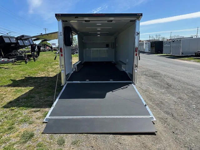 Legend Trailmaster 8.5 x 24 Aluminum Enclosed Car Trailer - Image 3