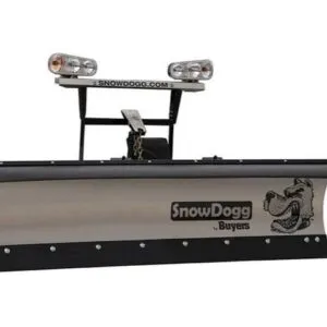 SnowDogg MD 8′ Stainless Steel Straight Blade Snow Plow