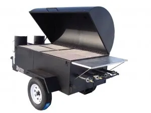 Model 7238CSS Towable Charcoal Grill – Stainless