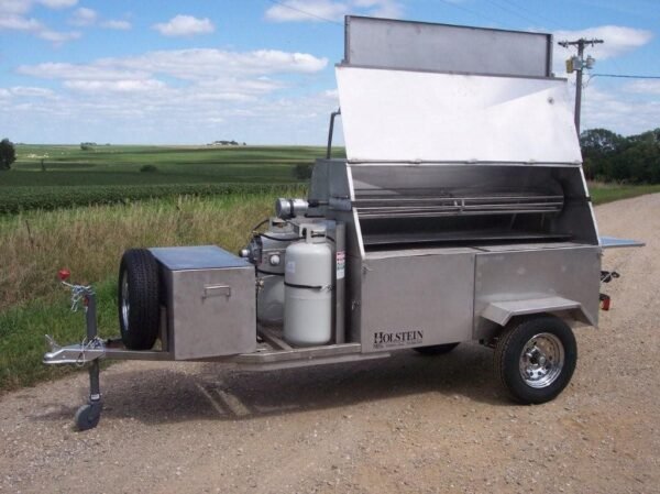 Model 7240CSS Towable Charcoal Grill – Stainless - Image 22