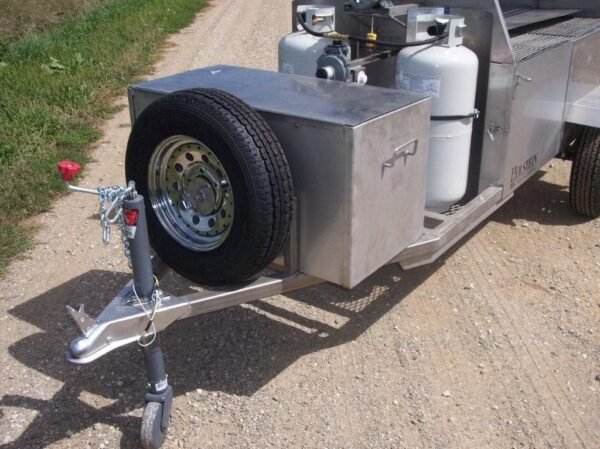 Model 7240CSS Towable Charcoal Grill – Stainless - Image 21