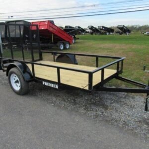 Premier 5 x 10 Landscape Utility Trailer – Rear Ramp Gate