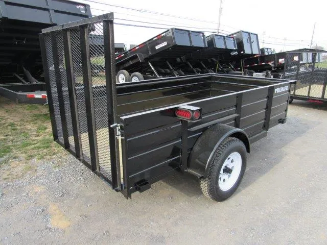 Premier 5 x 10 Landscape Utility Trailer – Steel Sides - Image 6