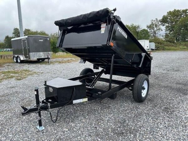 Premier 5 x 8 Low Profile Dump Trailer – Spreader Gate - Image 4