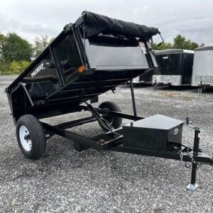 Premier 5 x 8 Low Profile Dump Trailer – Spreader Gate