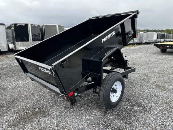 Premier 5 x 8 Low Profile Dump Trailer – Spreader Gate - Image 5