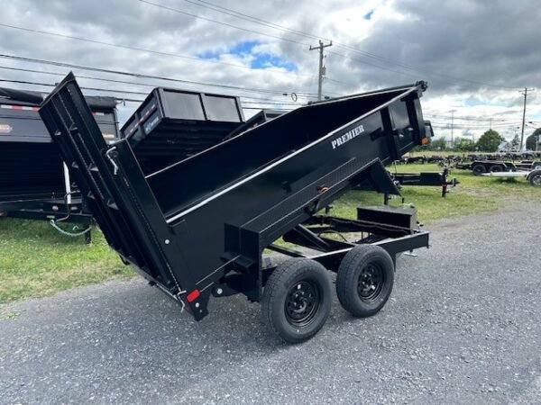 Premier 6 x 10 Low Profile Dump Trailer – Landscape Ramp - Image 6