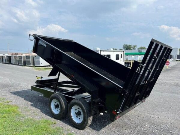 Premier 6 x 12 Low Profile Dump Trailer – Landscape Ramp - Image 6