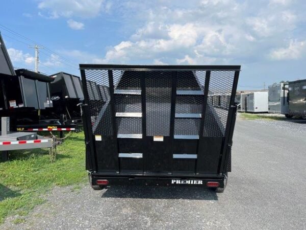 Premier 6 x 12 Low Profile Dump Trailer – Landscape Ramp - Image 3