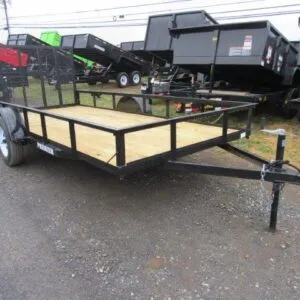 Premier 6.4 x 14 Landscape Utility Trailer – Ramp Gate