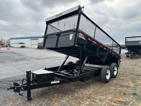 Premier 7 x 14 Dump Trailer – 24″ Mesh Side Extensions - Image 4