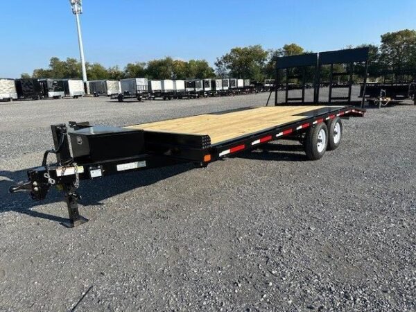 Premier 8.5 x 20 Deckover Equipment Trailer – Landscape Ramp - Image 4