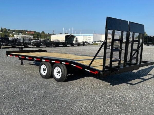 Premier 8.5 x 20 Deckover Equipment Trailer – Landscape Ramp - Image 5