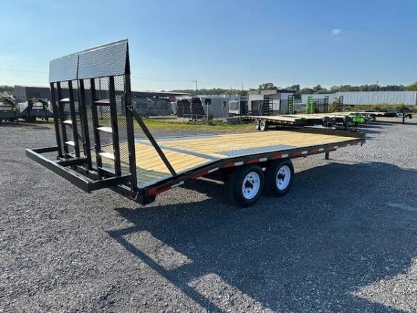 Premier 8.5 x 20 Deckover Equipment Trailer – Landscape Ramp - Image 6