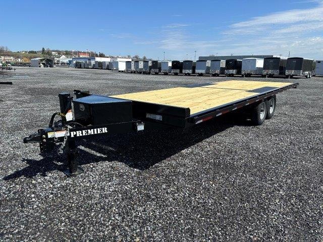 Premier 8.5 x 24 Deckover Equipment Trailer – Slide Out Ramps - Image 4