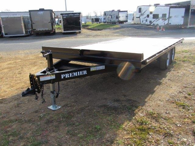Premier 8.5 x 18 Deckover Equipment Trailer – Slide Out Ramps - Image 4