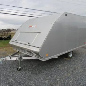 Sno Pro 8.5 x 12 Enclosed Snowmobile Trailer – Aluminum Hybrid