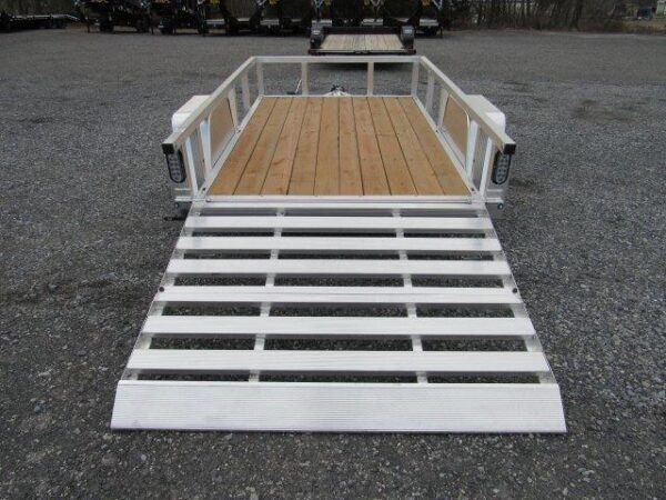 Sport Haven 5×8 Aluminum Utility Trailer – Bi-Fold Ramp Gate - Image 3
