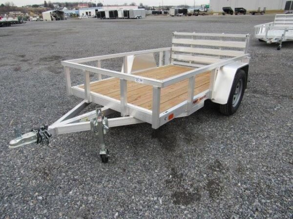 Sport Haven 5×8 Aluminum Utility Trailer – Bi-Fold Ramp Gate - Image 4