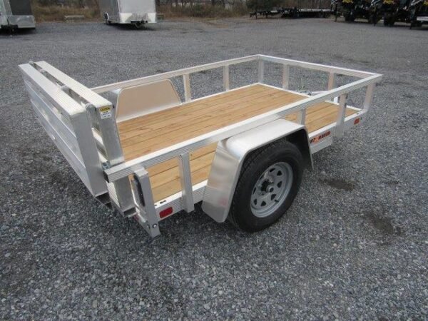 Sport Haven 5×8 Aluminum Utility Trailer – Bi-Fold Ramp Gate - Image 5