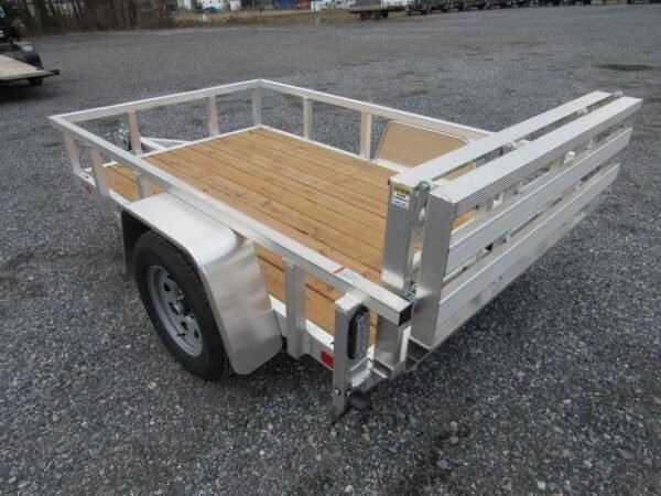 Sport Haven 5×8 Aluminum Utility Trailer – Bi-Fold Ramp Gate - Image 7
