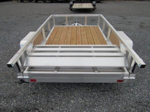 Sport Haven 5×8 Aluminum Utility Trailer – Bi-Fold Ramp Gate - Image 6