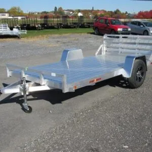Sport Haven 6×12 Aluminum Utility Trailer – Deluxe Package