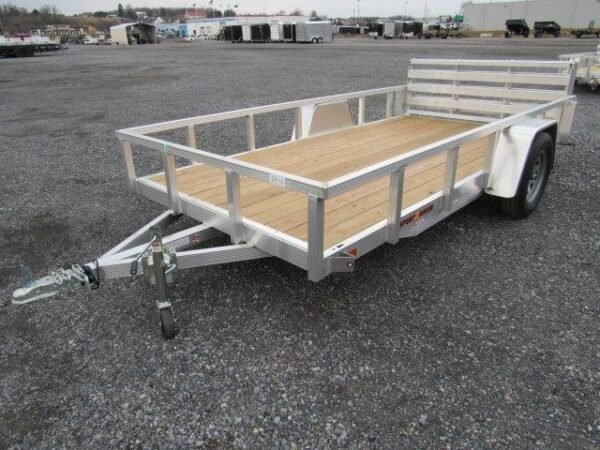 Sport Haven 6×12 Aluminum Utility Trailer – Bi-Fold Ramp Gate - Image 4