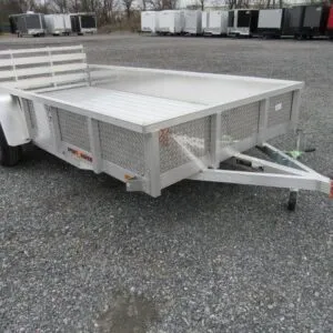 Sport Haven 6×12 Aluminum Utility Trailer – Aluminum Deck