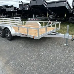 Sport Haven 7×12 Aluminum Utility Trailer – Tandem Axle