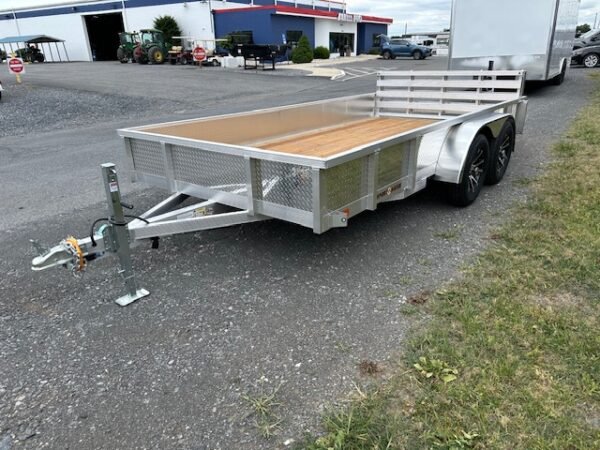 Sport Haven 7×14 Aluminum Utility Trailer – Aluminum Wheels - Image 4