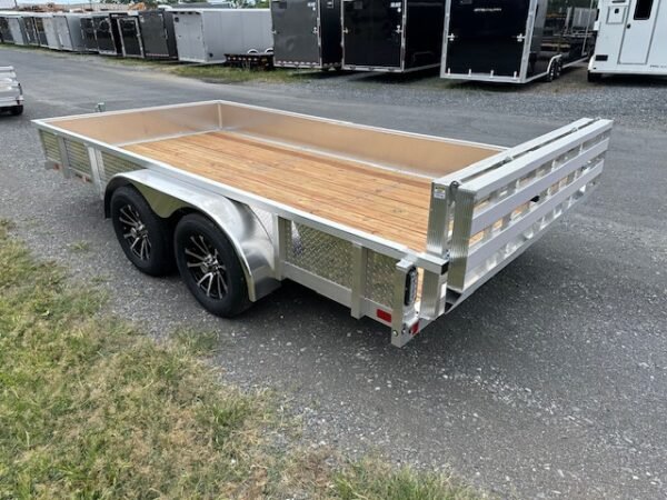 Sport Haven 7×14 Aluminum Utility Trailer – Aluminum Wheels - Image 6