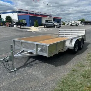 Sport Haven 7×14 Aluminum Utility Trailer – Dual Axle