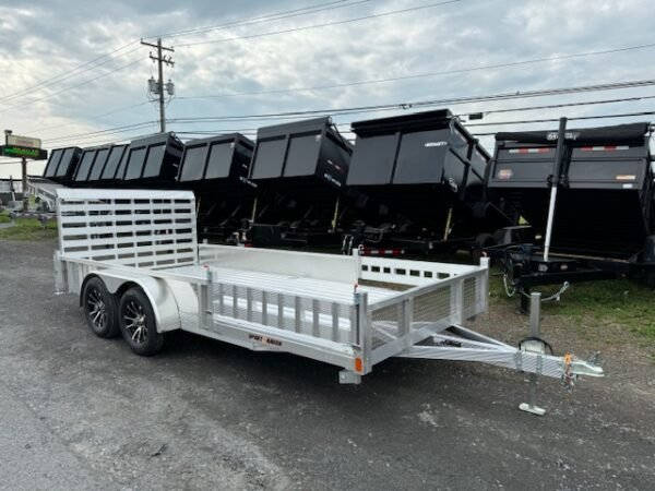 Sport Haven 7×16 Aluminum Utility Trailer – ATV Ramps - Image 4