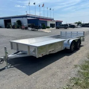 Sport Haven 7×16 Aluminum Utility Trailer – Deluxe Package