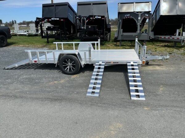 Sport Haven 7×12 Aluminum Utility Trailer – Side ATV Ramps - Image 6