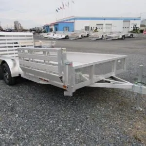Sport Haven 7×16 Aluminum Landscape Trailer – Side ATV Ramp