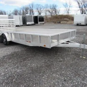 Sport Haven 7×20 Aluminum Landscape Trailer – Heavy Duty Ramp