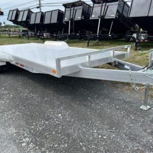 Sport Haven 7×20 Premium Aluminum Car Trailer – Torsion Axles