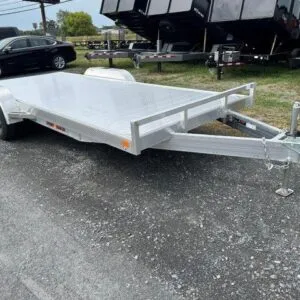 Sport Haven 7×20 Premium Aluminum Car Trailer – 6k Torsion Axles