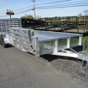 Sport Haven 7×20 Aluminum Landscape Trailer – Side ATV Ramp