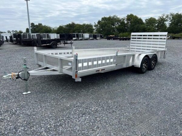 Sport Haven 7×20 Aluminum Utility Trailer – ATV Ramps - Image 4