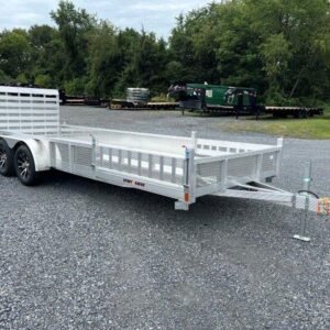 Sport Haven 7×20 Aluminum Utility Trailer – ATV Ramps