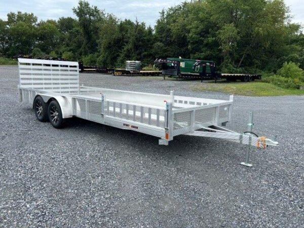 Sport Haven 7×20 Aluminum Utility Trailer – ATV Ramps